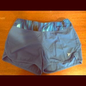 Cobalt blue active shorts